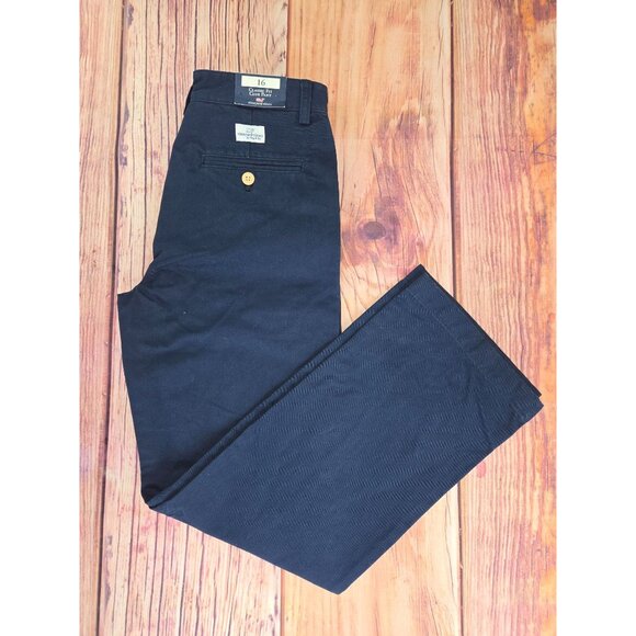 Vineyard Vines Boys Classic Fit Club Pant 16 Navy Blue Cotton 28x28 - Picture 2 of 8